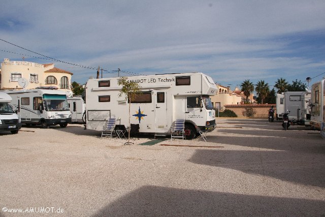 Stellplatz in Calpe