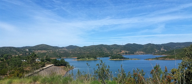 arade stausee bei silves