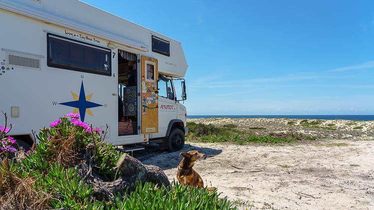 Wohnmobil am Meer