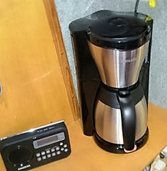 einfache Kaffeemaschine