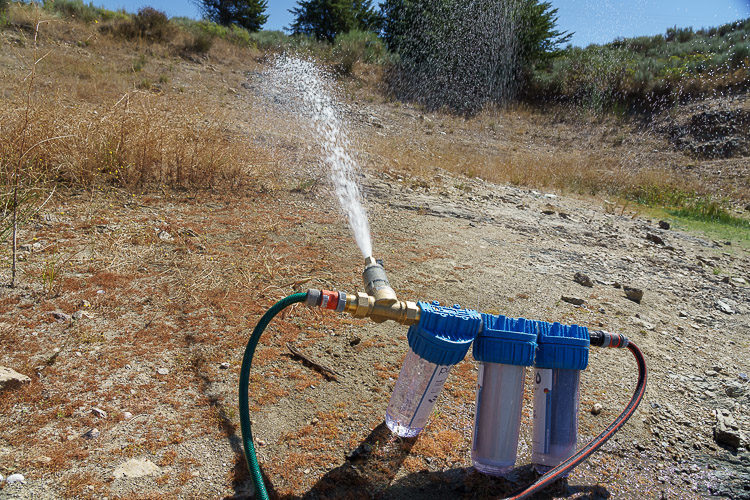Wasserfilteranlage Eigenbau