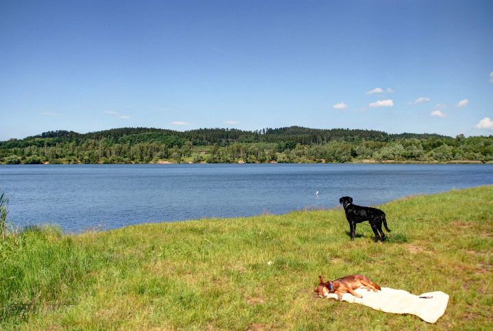 einsamer See in Polen