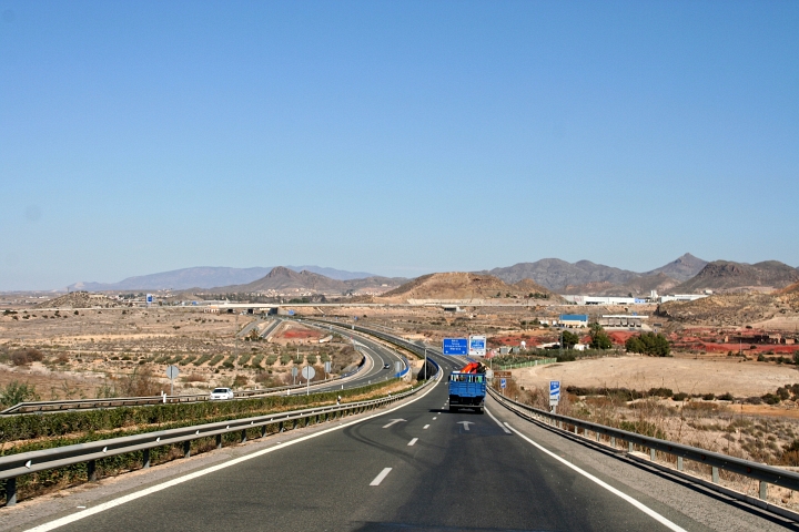 Inland Spanien bei Mazarron