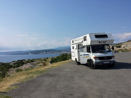 insel krk mit dem wohnmobil