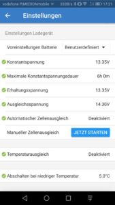 Lithium Batterie mit Solar laden