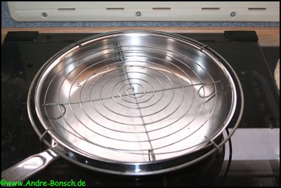 Pizza in der Pfanne backen - Anleitung