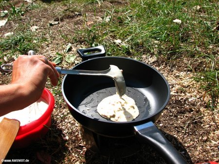 pizza in der pfanne backen