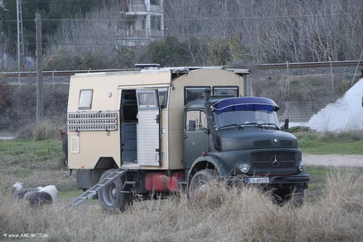 Mercedes Rundhauber LKW