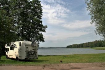 Traumplatz am See in polen