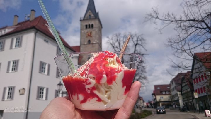 Eis in Welzheim