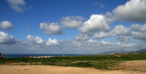 Abschied vom Atlantik, hier in Tarifa beim südlichsten Lidl Europas