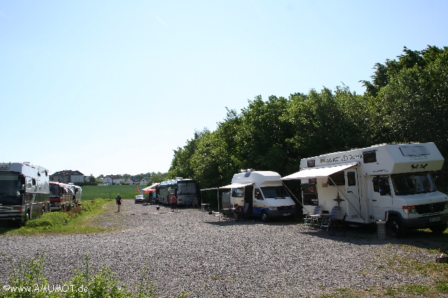 Auf dem Wohnmobustreffen am Schiederstausee